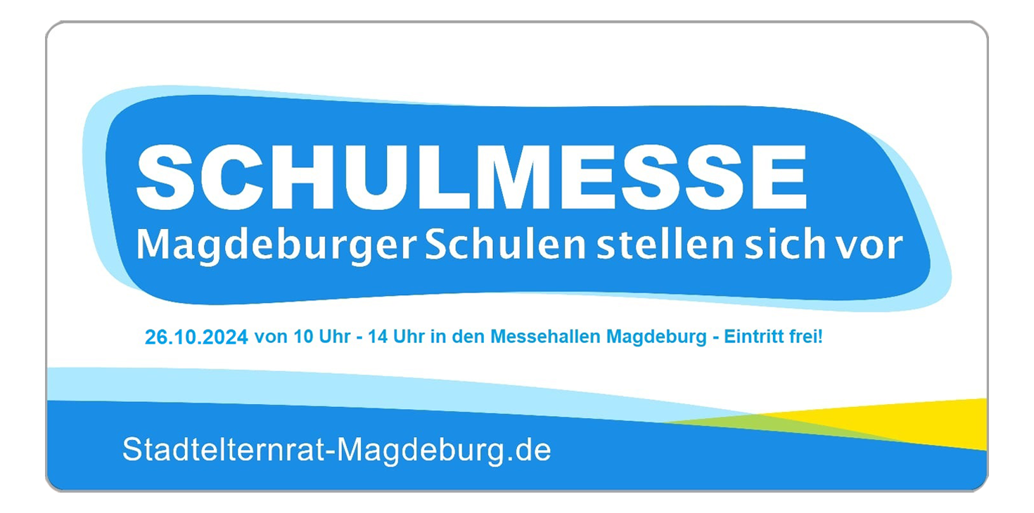 Banner Schulmesse 2024 in Magedeburg